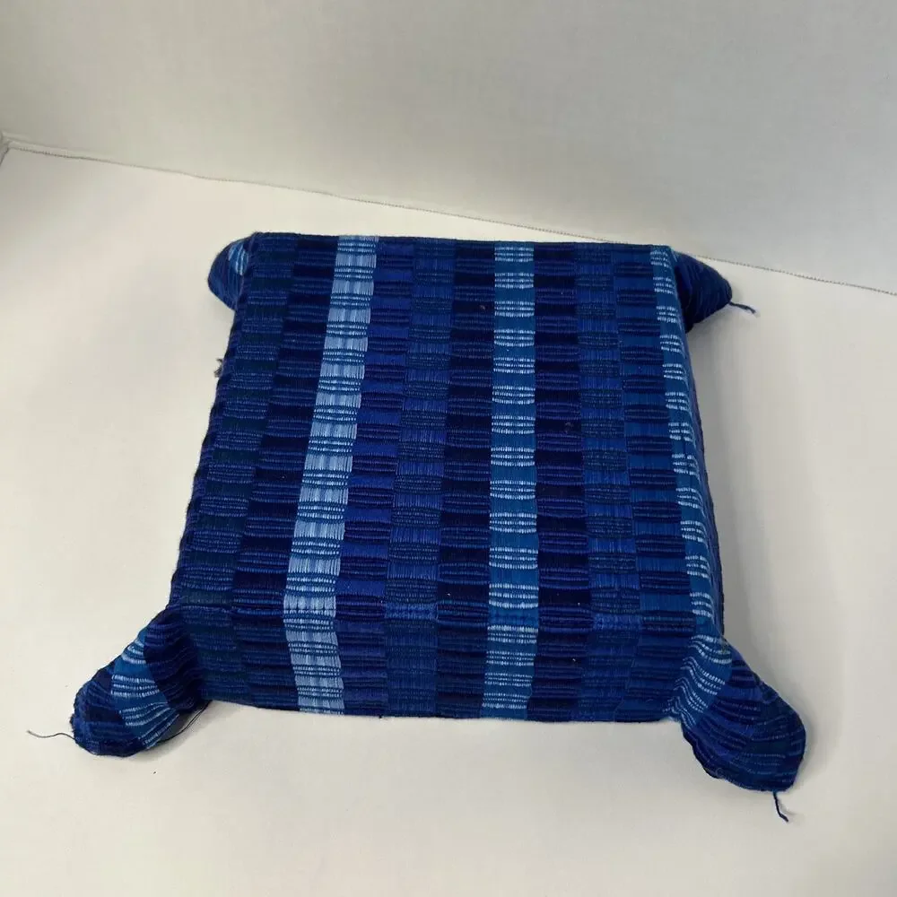Guatemala Handmade Woven‎ ARTISAN Multicolor Bread Basket With Tie Corners